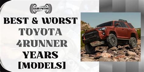 2017 toyota 4runner problems|Best and worst Toyota 4Runner years — which to avoid